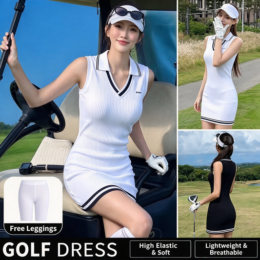 PGM Golf Clothing Summer Ladies Dress Breathable Knitted Korean Tennis Women's Skirt Sports Skirt