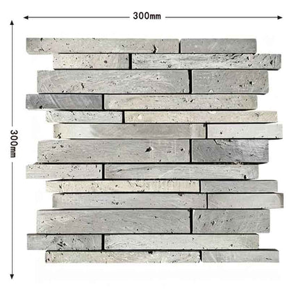 Natural stone mosaic decorative wall cladding