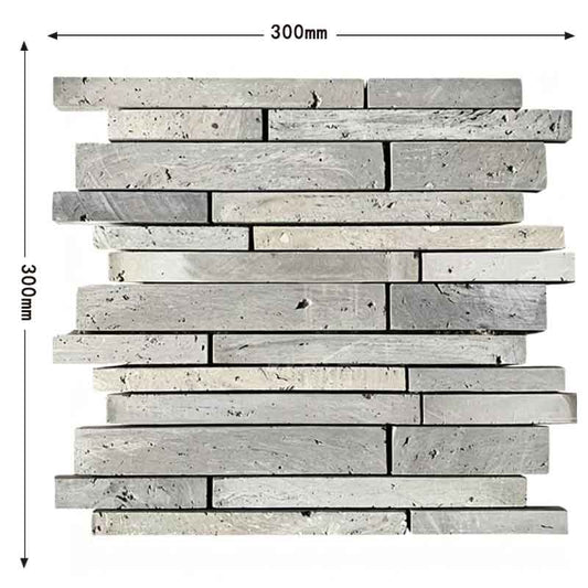 Natural stone mosaic decorative wall cladding