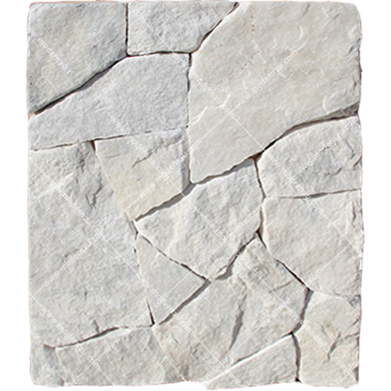 White quartz loose stone modules