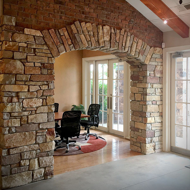 Creative decorative stone for applications—suitable for indoor and outdoor garden flooring and wall surfaces.