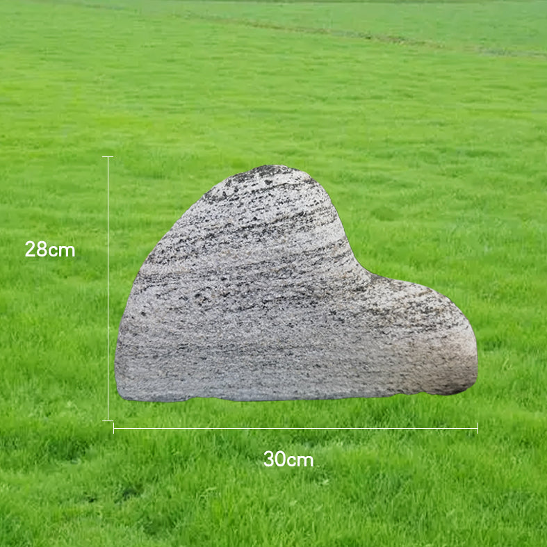 Stone and wood combination bench, garden bench, outdoor decoration, sturdy bench.