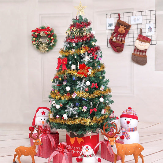 Christmas Tree Family Set. It features exquisite craftsmanship and is perfect for bedroom decoration, creating a festive atmosphere. It belongs to Christmas decorations and comes in various specifications with a realistic appearance.