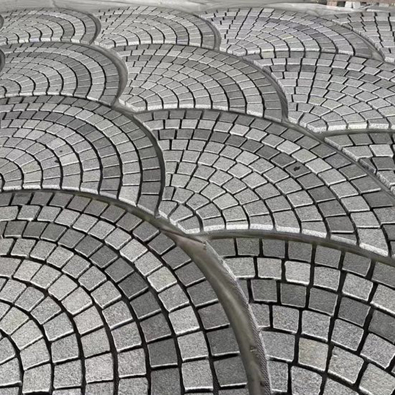 Ice-crack patterned irregular mesh cultural stone courtyard villa park paving tiles