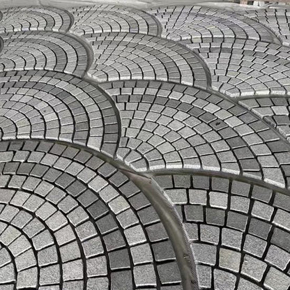 Ice-crack patterned irregular mesh cultural stone courtyard villa park paving tiles