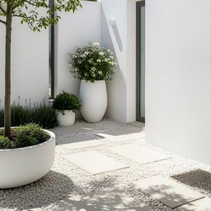 Hand-Cut Natural Stone Mosaic Stepping Stone for Yard & Patio