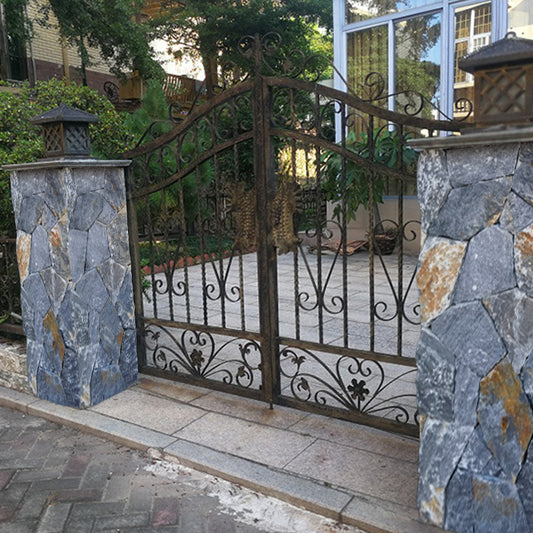 Loose stone cement pillars, gate stone pillars, outer wall stone pillars