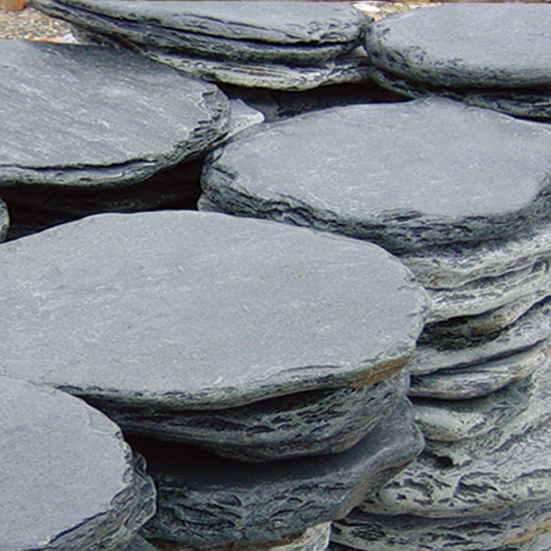 Hand-Cut Natural Stone Mosaic Stepping Stone for Yard & Patio