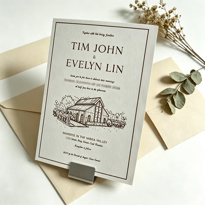 Custom Wedding Invitation | Cards | Thank You Cards Custom Business Card for Small Businesses Wedding Invitations | Postcards Personalized