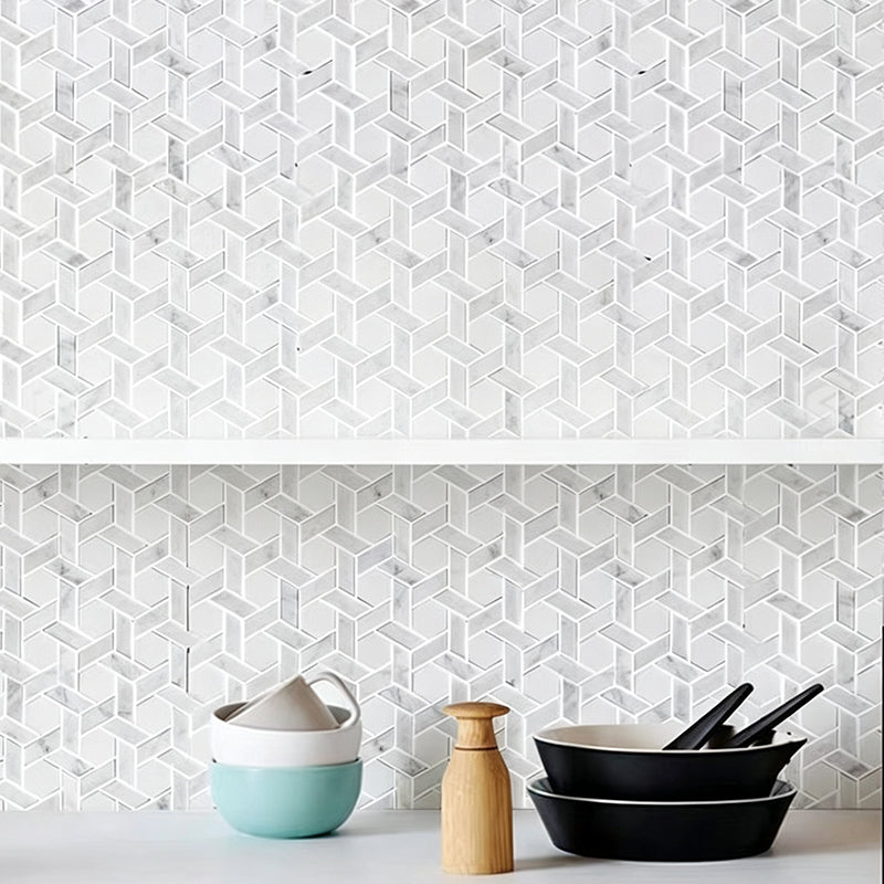 Natural stone mosaic decorative wall cladding