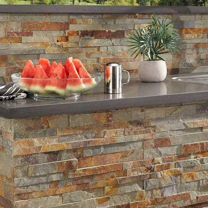 Stacked Stone is suitable for villa courtyard exterior walls as well as indoor and outdoor decoration.