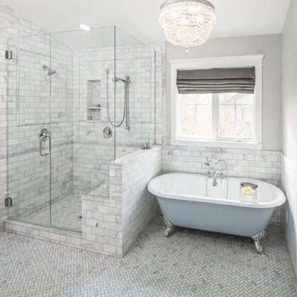 Herringbone natural mosaic stone background wall decoration stone