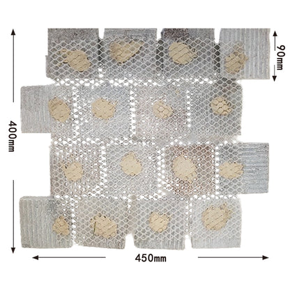 Natural stone small square bricks for outdoor courtyards and terraces, non-slip and wear-resistant floor tiles