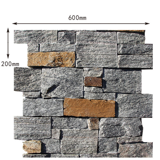 Cement cultured stone, suitable for villa courtyard exterior walls as well as indoor and outdoor decoration.