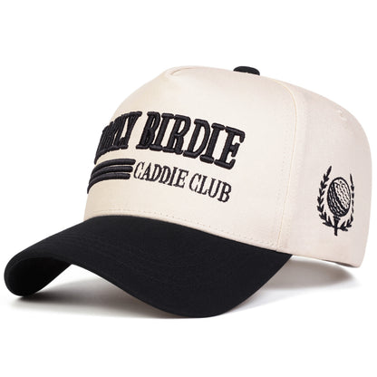 Men’s Embroidered Baseball Cap – Adjustable, Stylish, and Casual Outdoor Hat, Perfect for Travel in Spring and Autumn
