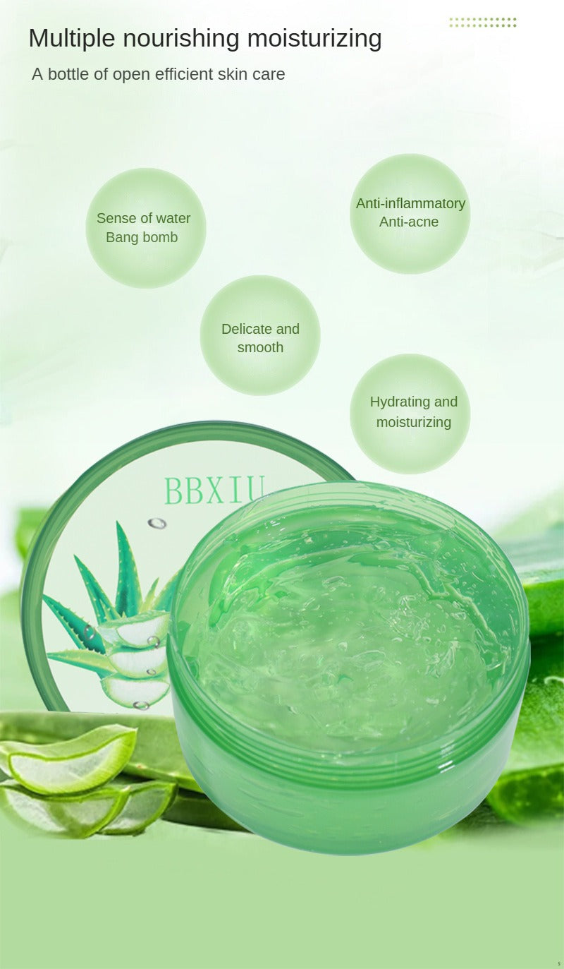 Aloe Vera Gel Hydrating Moisturizing Facial Cream Sun Damage Repair Tender Moisturizing Gentle Aloe Vera Gel