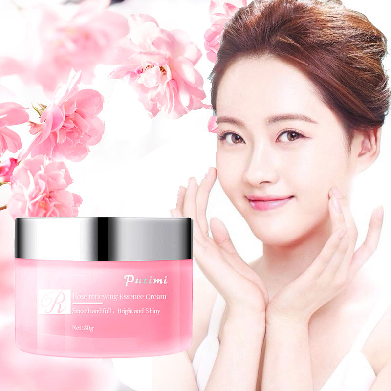 Rose Huangrun Essence CreamEnriched with pure rose extracts, it also emits a natural floral fragrance.