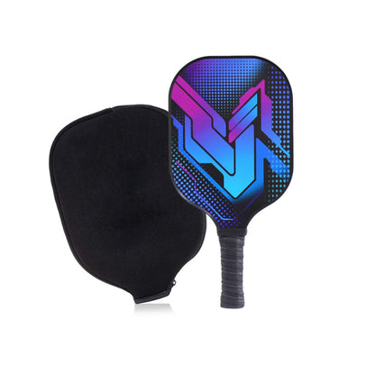 Pickleball Paddle Set with Honeycomb Glass Fiber Core | 4 Balls + Portable Carry Bag (Indoor & Outdoor Gift Kit)