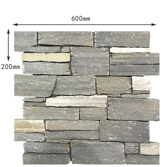 Cement cultured stone, suitable for villa courtyard exterior walls as well as indoor and outdoor decoration.