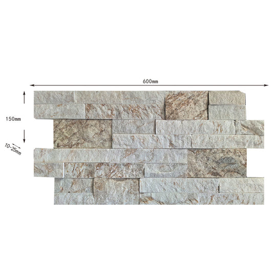 Stacked Stone is suitable for villa courtyard exterior walls as well as indoor and outdoor decoration.
