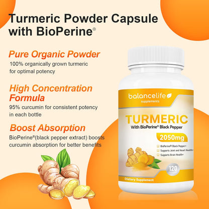 Natural organic turmeric supplements with pure ingredients and no additives promote joint health, comfort and mobility.