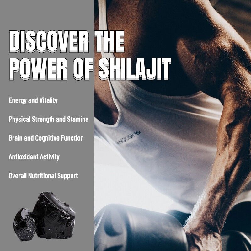 Natural organic shilajit extract mineral essence pure no added health care products