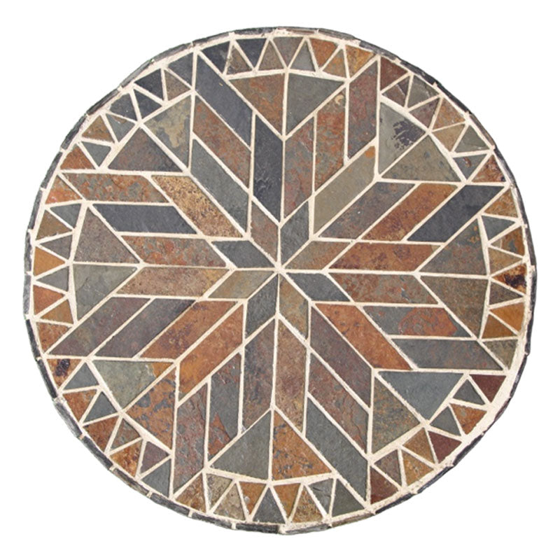 Handcrafted Natural Stone Stepping Stone for Outdoor Landscaping