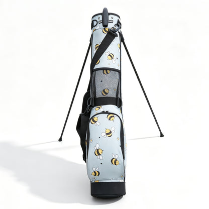 Lightweight | Unisex Golf Stand Bag Featuring a Retractable Stand to Secure Clubs | A Compact Design Suitable for Course Use.
