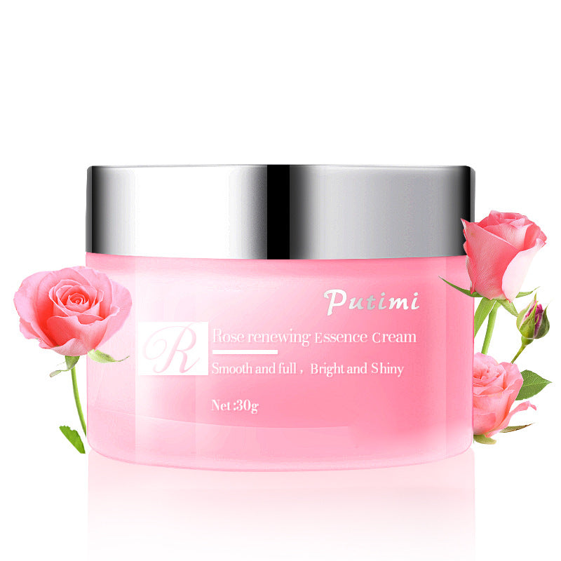 Rose Huangrun Essence CreamEnriched with pure rose extracts, it also emits a natural floral fragrance.