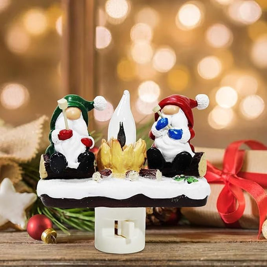 Christmas gnome night lights are perfect for indoor decoration, creating a festive atmosphere. They can be used for bedroom decoration and windowsill decoration as well, adding a warm and cozy feeling. They are crafted with fine workmanship.