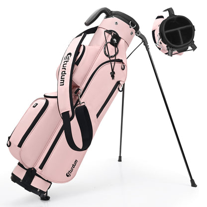 Lightweight Golf Stand-up Tote Bag with Three-way Dividers | Suitable for Driving Range and Golf Courses