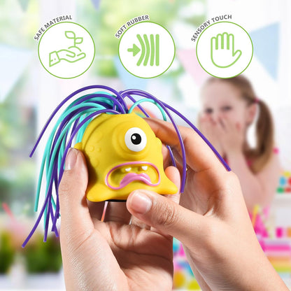 New Novelty Funny Hair Pulling Will Be Screaming Little Monster Kids Decompress Toys Christmas Creative Fun Educational Toys