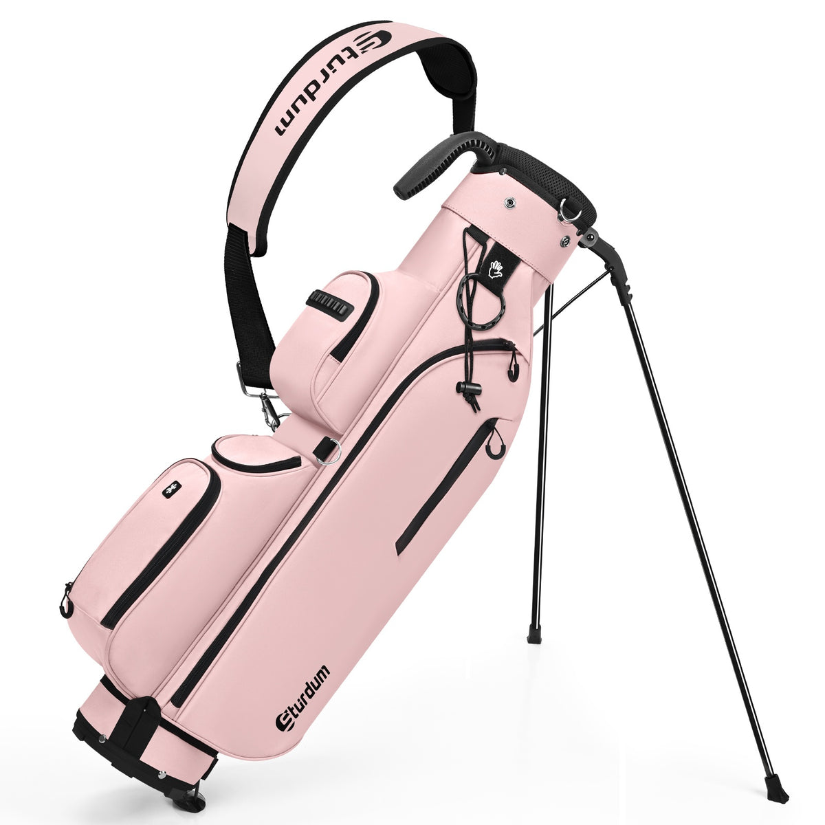 Lightweight Golf Stand-up Tote Bag with Three-way Dividers | Suitable for Driving Range and Golf Courses
