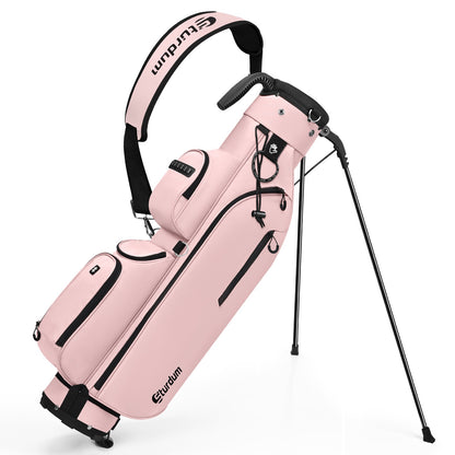 Lightweight Golf Stand-up Tote Bag with Three-way Dividers | Suitable for Driving Range and Golf Courses