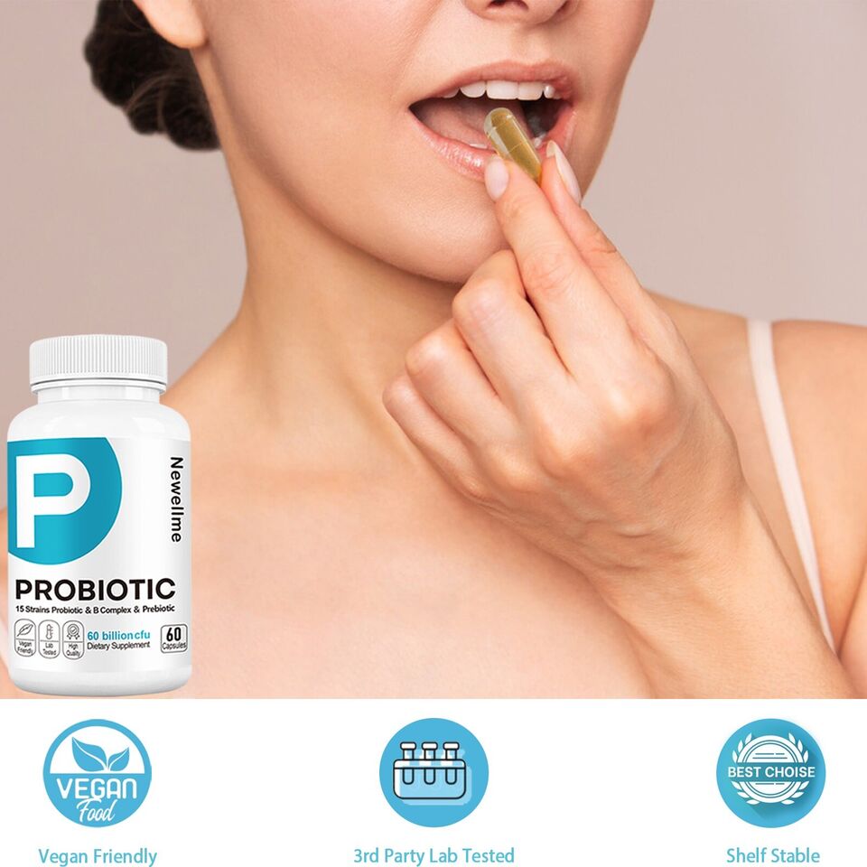 High-quality probiotics, carefully selected strains, promote absorption, support the digestive system and relieve constipation