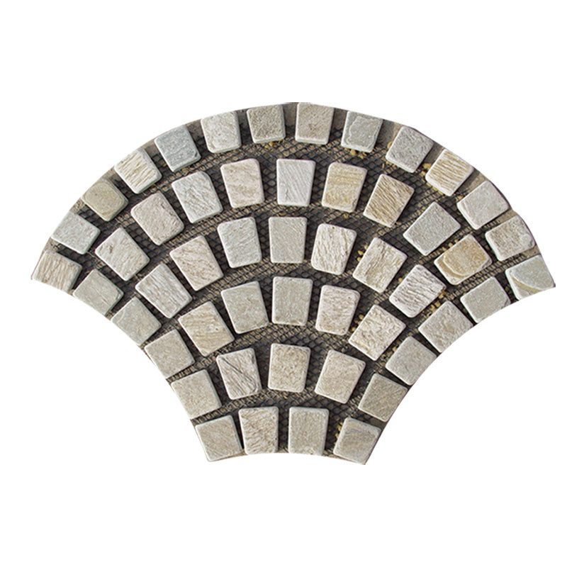 Ice-crack patterned irregular mesh cultural stone courtyard villa park paving tiles
