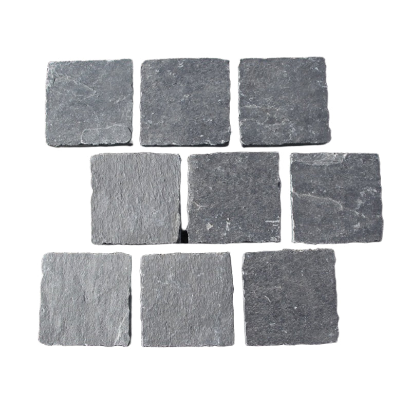 Black Quartz Small Cube Paving Stone
