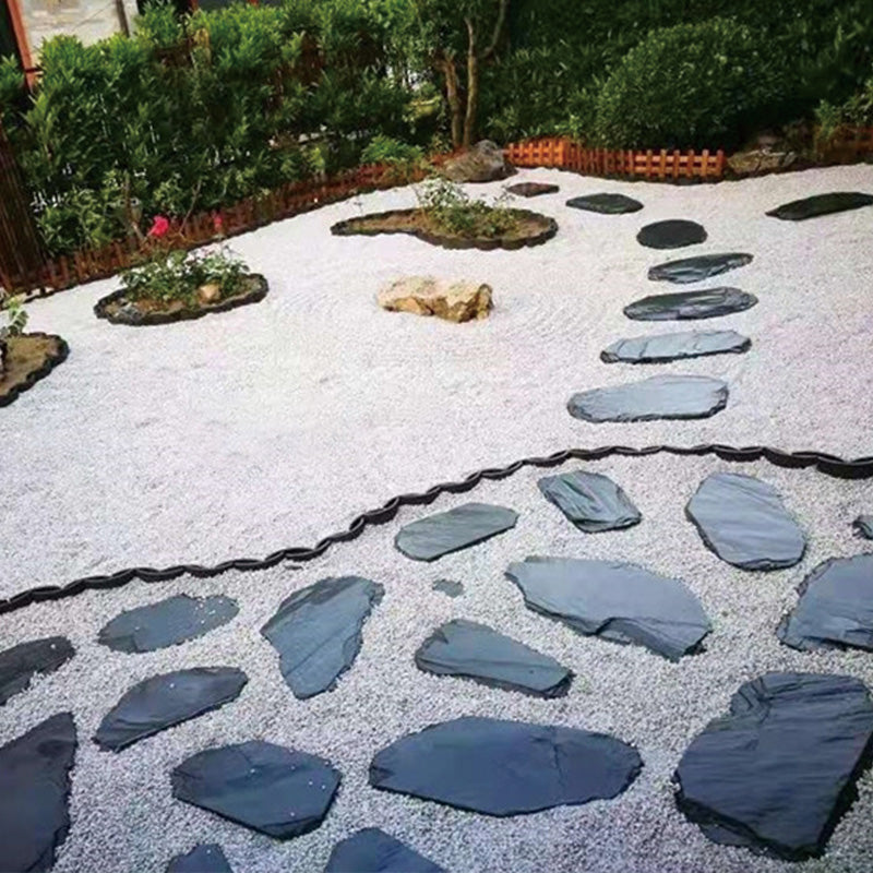 Hand-Cut Natural Stone Mosaic Stepping Stone for Yard & Patio