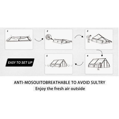 5-8 People Inflatable Tent for Camping | Easy Quick Setup Blow Up Tent | 80.73 Square Feet 4 Season Inflatable Tent with Stove Jack
