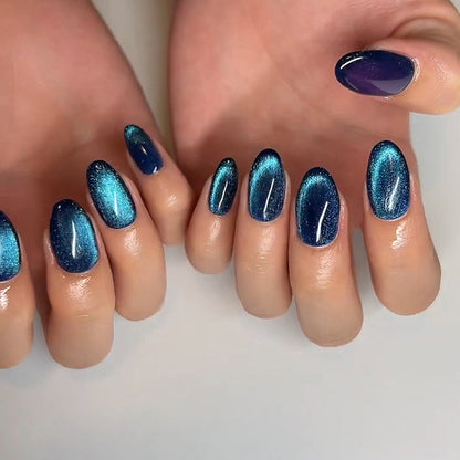 Luxury Marble Vein Wearable Nails | Elegant Minimalist High-End Nail Art