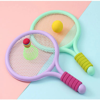 Racket Tennis For Children | Outdoor Sports | Badminton Racket | Kindergarten Toy Set | For 3-12-year-olds | Badminton Sets
