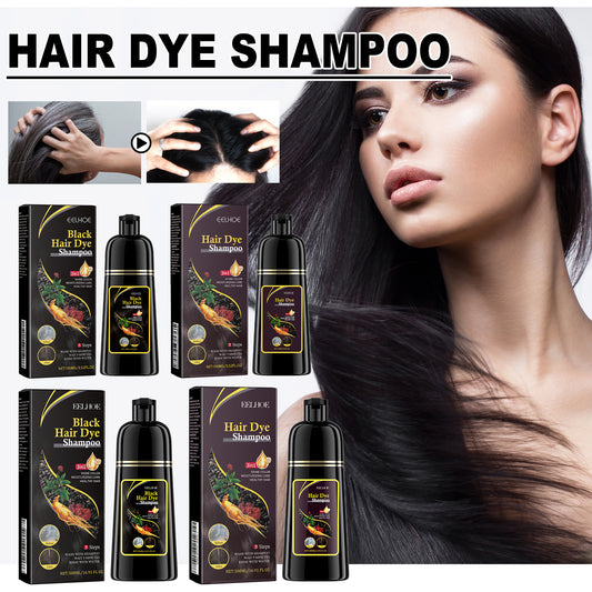 Polygonum multiflorum essence black nourishing hair cleansing repairing smoothing shampoo