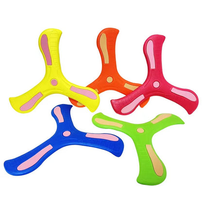 Children Boomerang | Soft Three-Leaf Cross | Adult-Kids Interactive Outdoor Toy | Early Education Puzzle | Decompression Gift