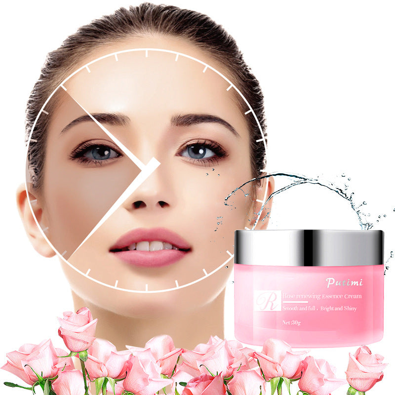 Rose Huangrun Essence CreamEnriched with pure rose extracts, it also emits a natural floral fragrance.