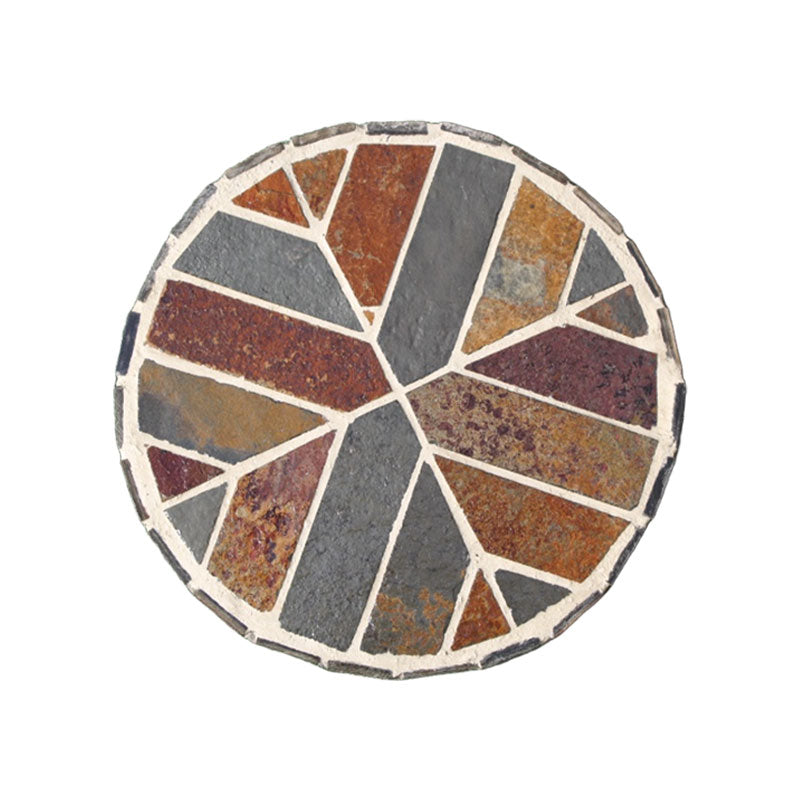 Handcrafted Natural Stone Stepping Stone for Outdoor Landscaping