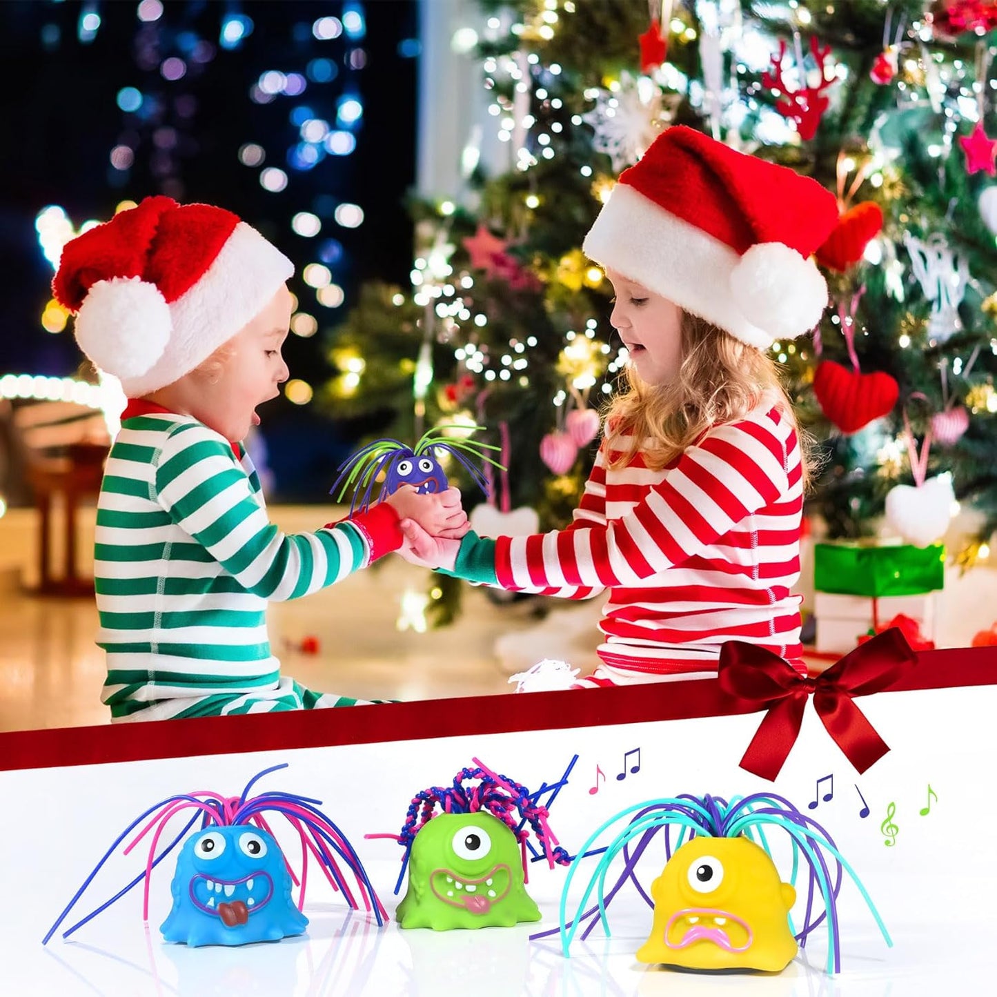 New Novelty Funny Hair Pulling Will Be Screaming Little Monster Kids Decompress Toys Christmas Creative Fun Educational Toys