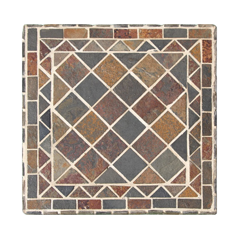 Rustic Natural Stone Stepping Stone for Garden Walkways