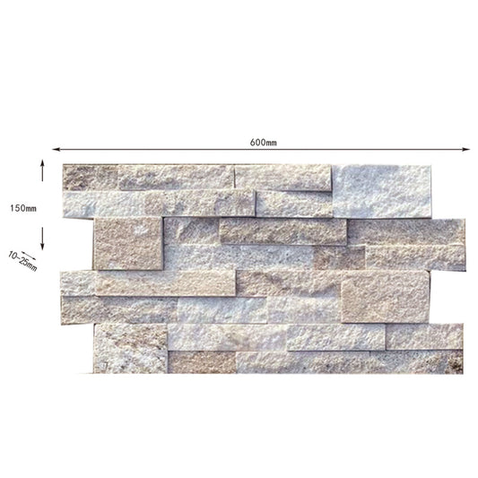 Stacked Stone is suitable for villa courtyard exterior walls as well as indoor and outdoor decoration.