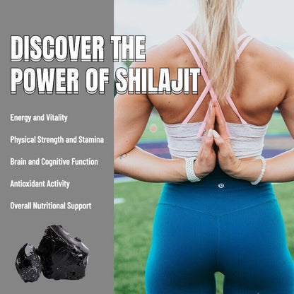 Natural organic shilajit extract mineral essence pure no added health care products