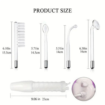 4-in-1 Facial Skin Care stick, High Frequency Facial Massager Facial Skin Care Set Portable skin care tools for family use Chris